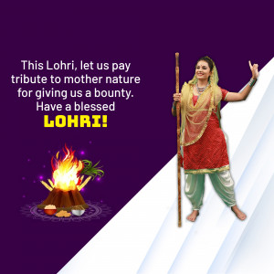 Happy Lohri hd images poster banner status and hd photos